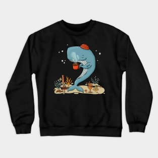 Hip Whale Crewneck Sweatshirt